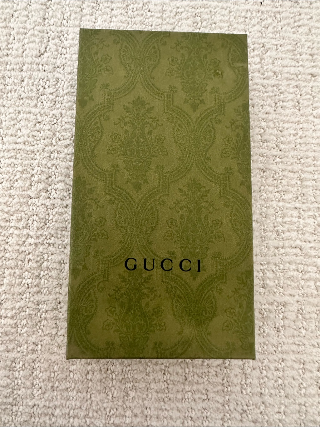 Authentic Gucci Empty Gift Box  Green Luxury Packaging